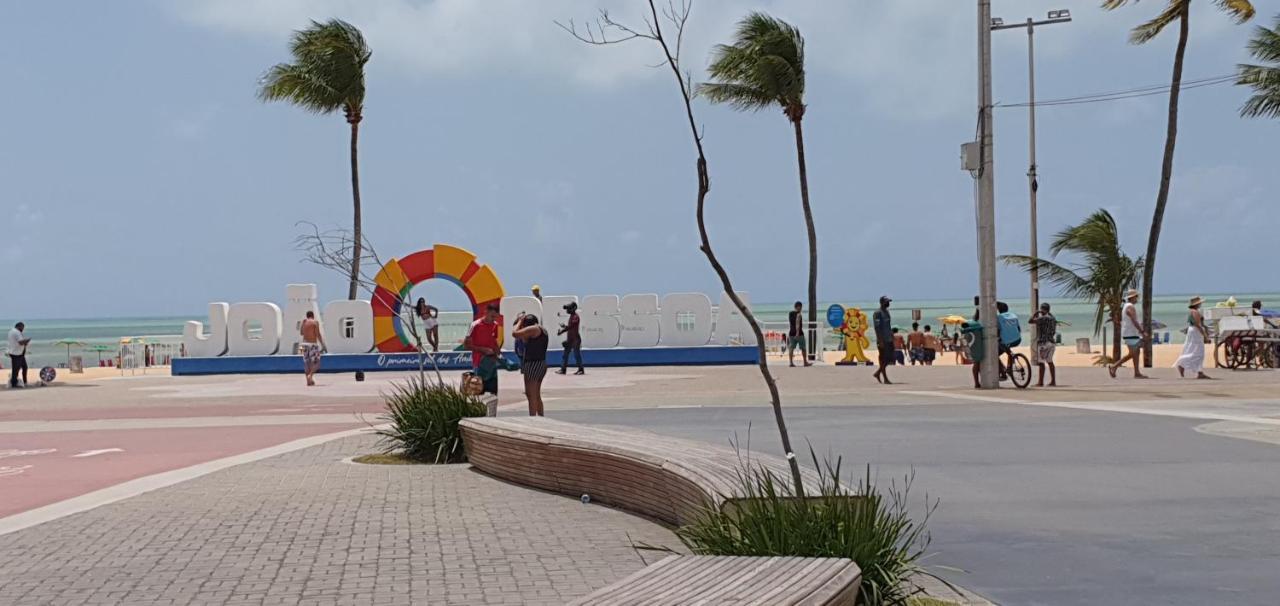 Luxor Tambau Ap 100 Metros Da Praia Com Vista Para O Mar João Pessoa Kültér fotó