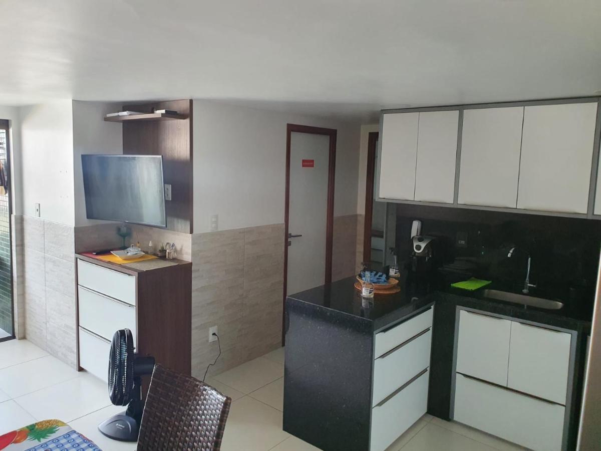 Luxor Tambau Ap 100 Metros Da Praia Com Vista Para O Mar João Pessoa Kültér fotó